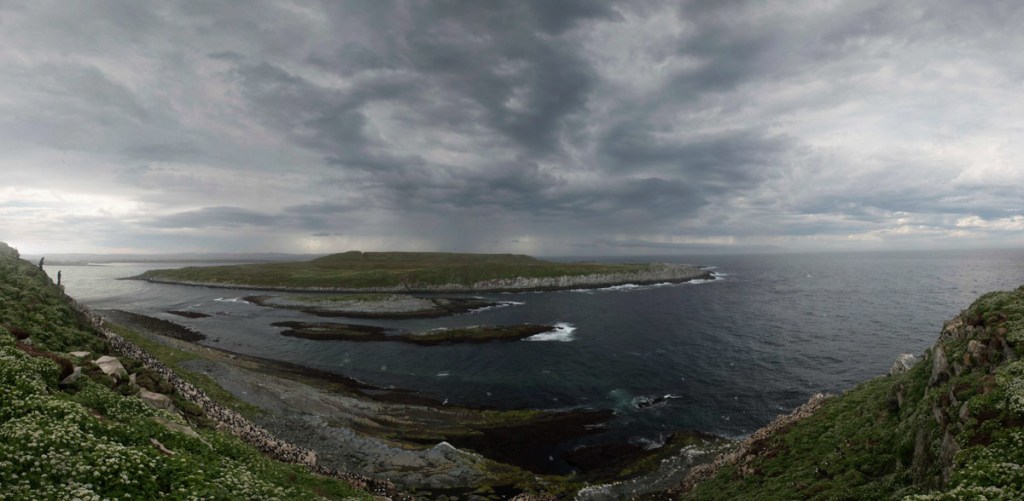 Reinøya vue depuis Hornøya